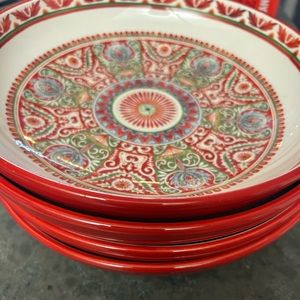 4 Bico “Rio Totem” soup bowls.